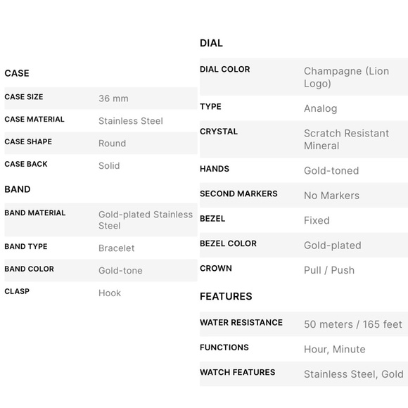 Vintage VERSACE VERSUS Gold Plated Stainless Steel Watch - Picture 17 of 17